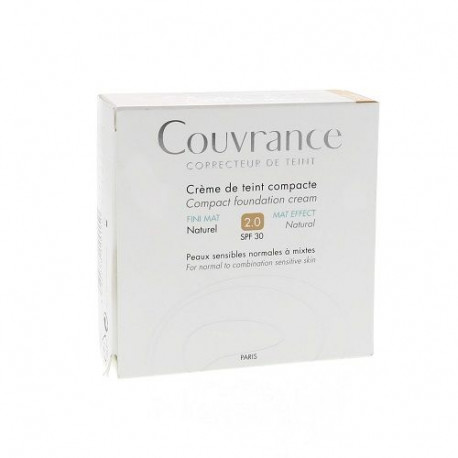 Avene COUVRANCE Compact Fini Mat - N2 Naturel 9g