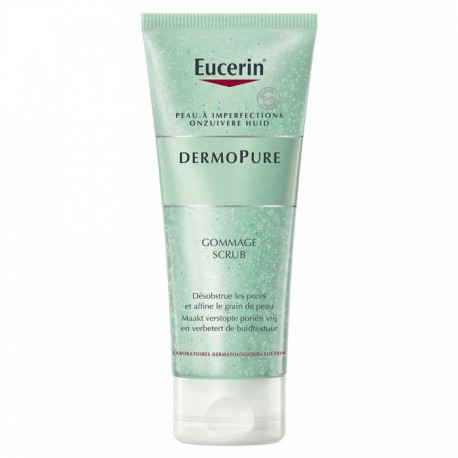 eucerin dermopure gommage peaux a imperfections 100ml