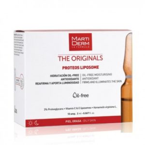 martiderm the originals proteos liposome 10 ampoules oily skin