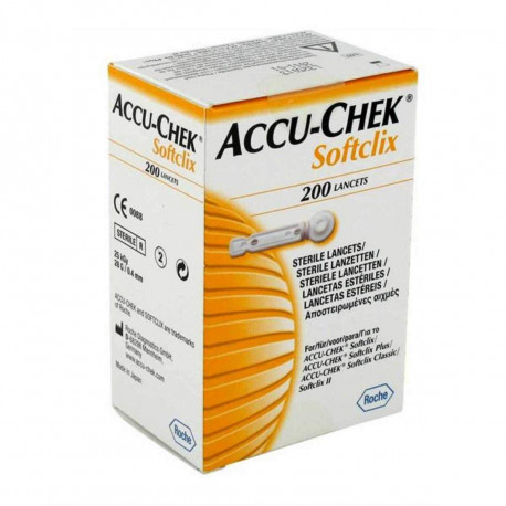 ACCU-CHEK® Softclix Lancettes 200 lancettes