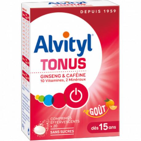 ALVITYL Tonus 20 Comprimés Effervescents