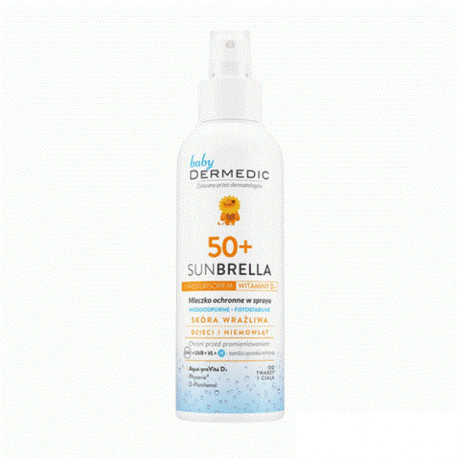 dermedic baby sunbrella spray spf 50 150ml