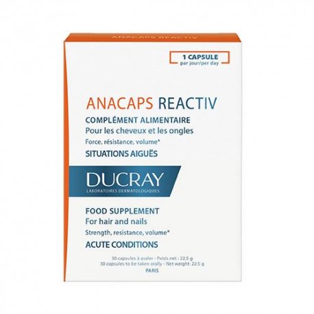 Anacaps Reactiv complément alimentaire - 30 capsules