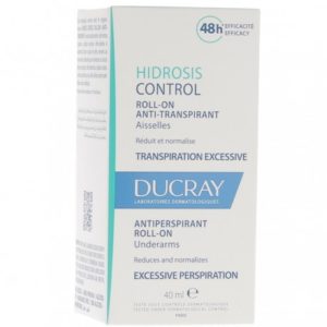 ducray hidrosis control roll on anti transpirant aisselles 40 ml