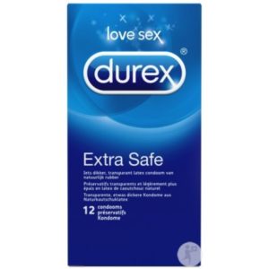 durex preservatif extra safe bt 12