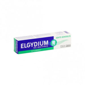 elgydium dentifrice dents sensible 75ml
