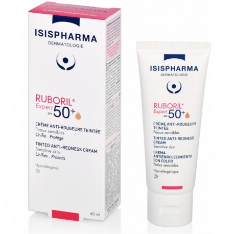 isis pharma ruboril expert 50 creme anti rougeurs 40ml