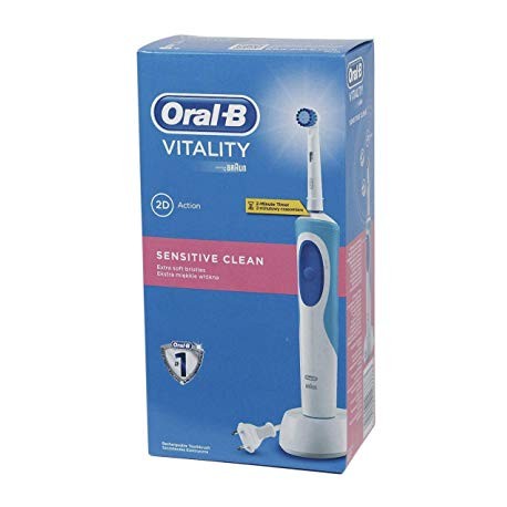 oral b brosse a dents electrique vitality sensitive clean d12513