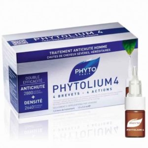 phyto phytolium 4 traitement antichute homme 12x35ml