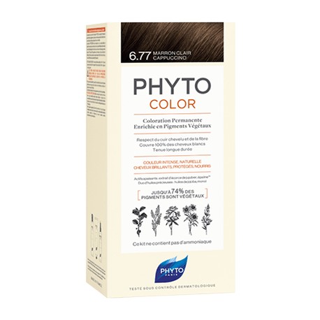 phytocolor phyto 677 maron clair cappuccino