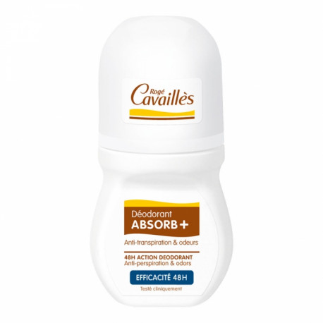 ROGE CAVAILLES Déo Absorb+ 48h Roll-on 50ml