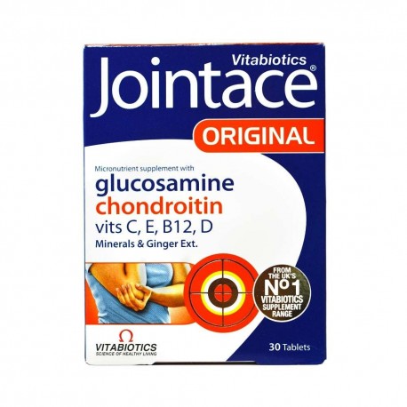 vitabiotics jointace original chondroitine glucosamine 30 comprimes