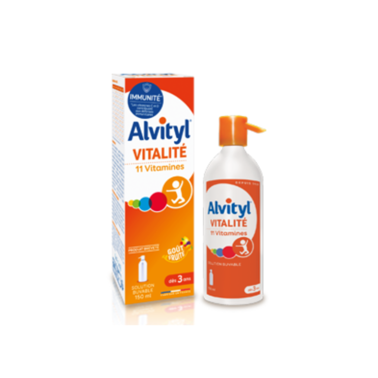 Alvityl Sirop Multivitamines Sirop 150ml Tunisie