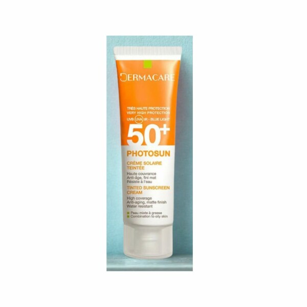 DERMACARE PHOTOSUN 02 CREME TEINTE BEIGE NATUREL SPF 50+
