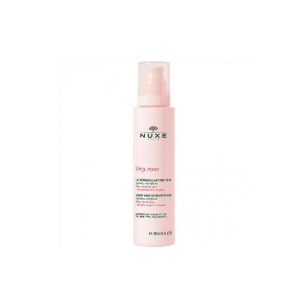 Nuxe very rose lait démaquillant 200 ml