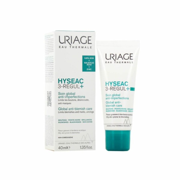 URIAGE HYSEAC 3 REGUL + SOIN GLOBAL PEAUX GRASSES A IMPERFECTIONS 40ML