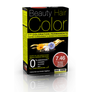 Beauty Hair color 7.46 blond cuivre intense