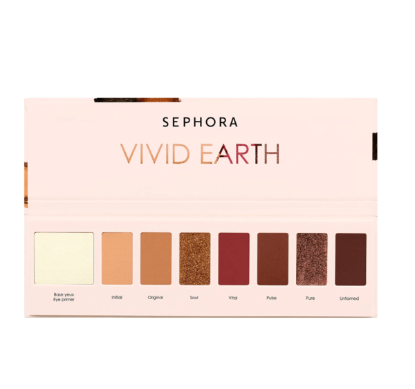 SEPHORA VIVID EARTH PALETTE YEUX CANYON GROUND