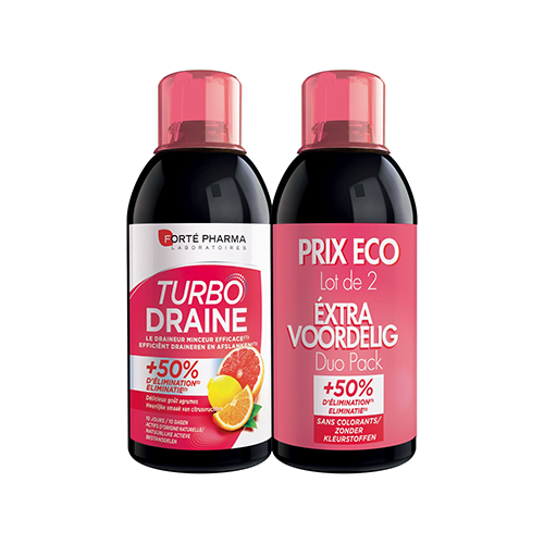 Forte pharma Turbodraine Minceur Agrumes 500ml *2