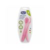 CHICCO 2 CUILLERE SILICONE 6M+ ROSE
