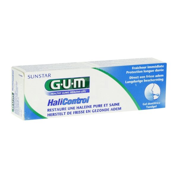 gum dentifrice hali control