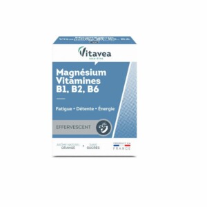 Vitarmonyl Vitavea Magnésium + B1, B2, B6 Effervescent 24Cp