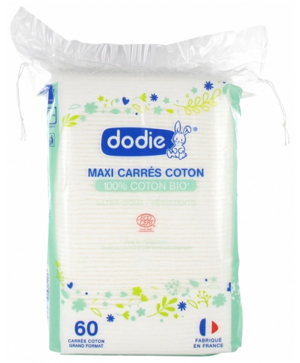 dodie maxi cotton carre 60 pieces