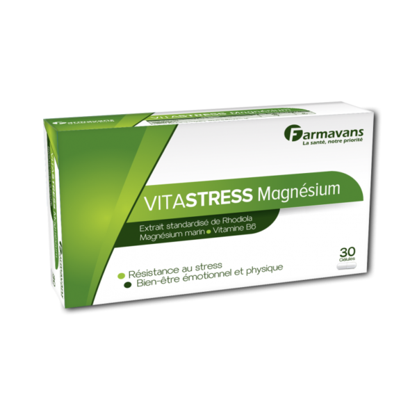 farmavans vitastress magnesium 30 gelules