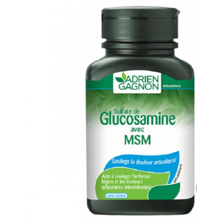 GLUCOSAMINE AVEC MSM, 30 COMPRIMES