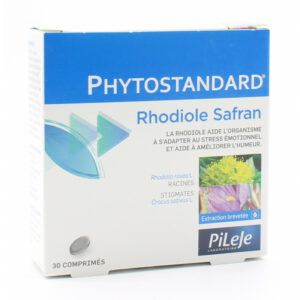 pileje phytostandard de rhodiole et safran 30 comprimes