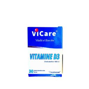 VITAMINE D Pharmacare VICARE 1000UI 30 COMPRIMES