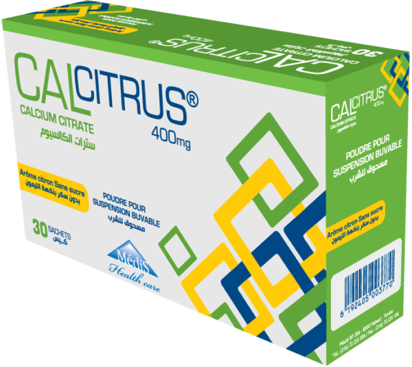 CALCITRUS 400 mg - boite de 30 sachets