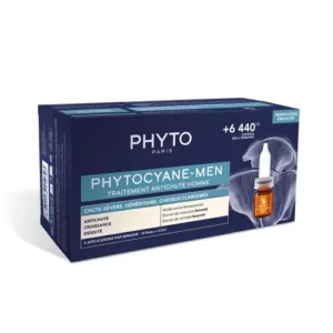 PHYTO PHYTOCYANE MEN TRAITEMENT ANTI CHUTE HOMME 12 x 3,5ML