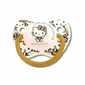 BABY PUR SUCETTE 2AGE HELLO KITTY GOLD 6M+ REF.29960-02