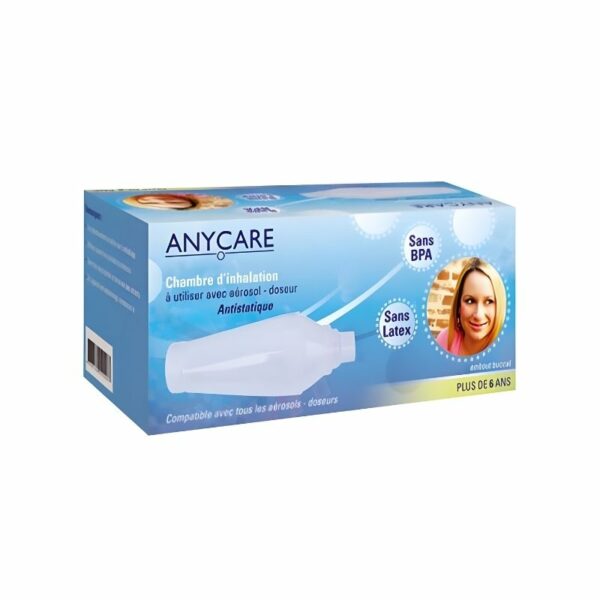 CHAMBRE INHALATION ANYCARE AD 6ANS+