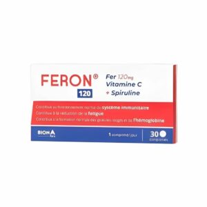 FERON 120 FER+VIT C+SPIRULINE BT/30