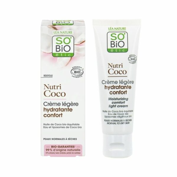 SO'BIOETIC CREME LEGERE HYDRATANTE CONFORT PEAU NORMAL A SECHE 50ML