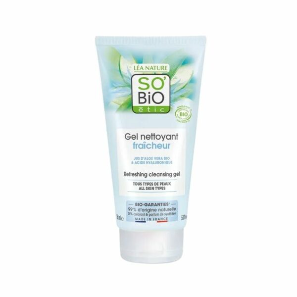 SO'BIOETIC GEL NETTOYANT FRAICHEUR 150ML