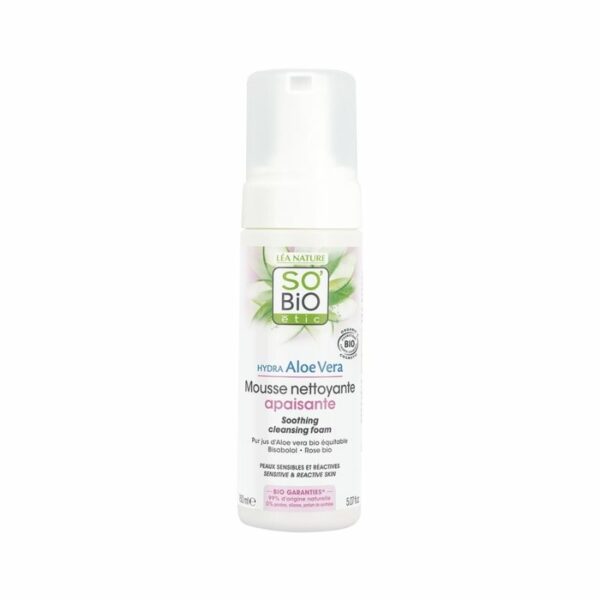 SO'BIOETIC MOUSSE NETTOYANTE APAISANTE 150ML