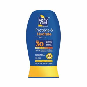 VERYDERM LAIT SOLAIRE PROTEGE & HYDRATE SPF30+ 200ML