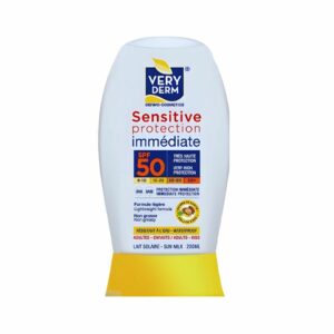 VERYDERM LAIT SOLAIRE SENS.PROTECTION SPF50+