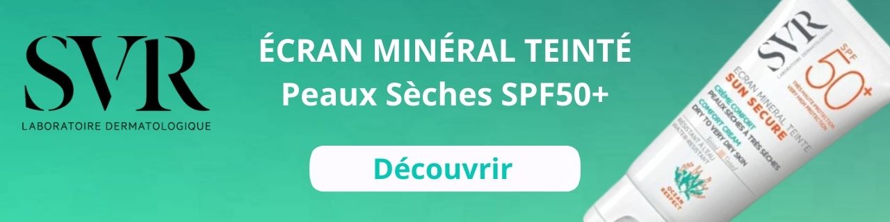 ÉCRAN MINÉRAL TEINTÉ Peaux Sèches SPF50+