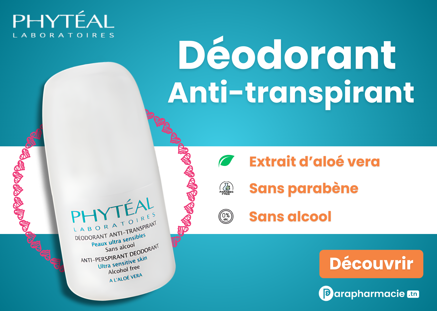 Déodorant phyteal tunisie