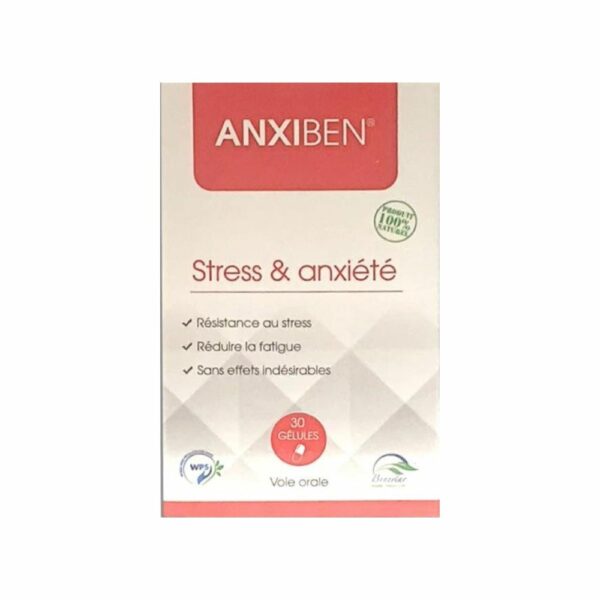 ANXIBEN STRESS & ANXIÉTÉ 30 GÉLULES