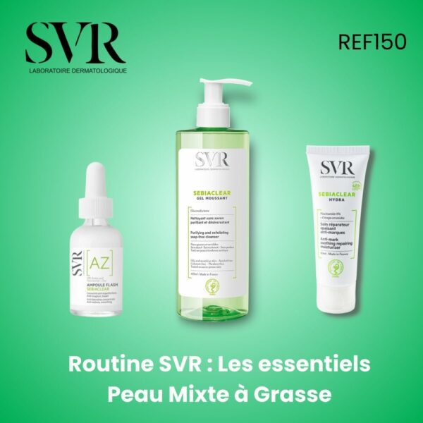 Routine SVR : Les essentiels Peau Mixte à Grasse - Ref150