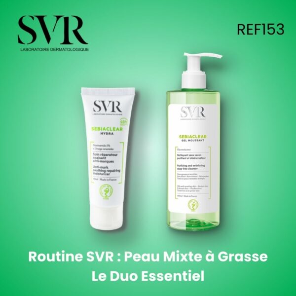 Routine SVR : Peau Mixte à grasse - Le Duo Essentiel - Ref153