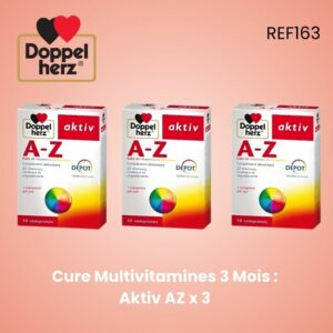 Cure Multivitamines 3 Mois : Aktiv AZ x 3