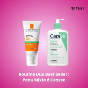 Routine Duo Best Seller Peau Mixte à Grasse : Cerave - La Roche posay - REF167