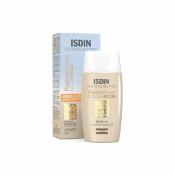 ISDIN PHOTOPROTECTION ECRAN SOLAIRE FUSION WATER TEINTEE LIGHT SPF50+ 50ML