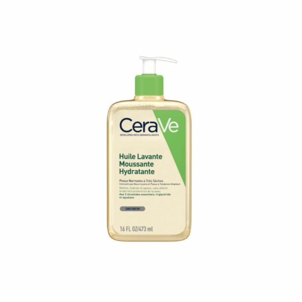 CERAVE HUILE LAVANTE MOUSSANTE HYDRATANTE 473 ML
